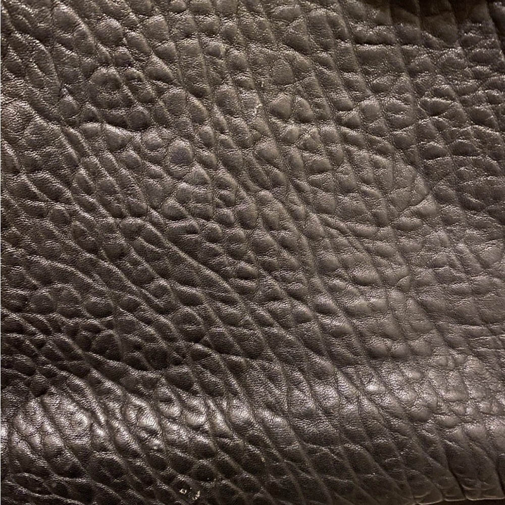 Michael Kors Channing Large Black Pebbled Leather Satchel Shoulder Tote Bag EUC - Picture 6 of 14